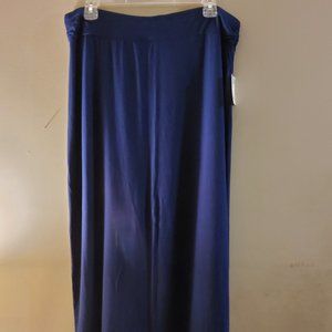 Liz Claiborne Maxi Skirt Royal Blue